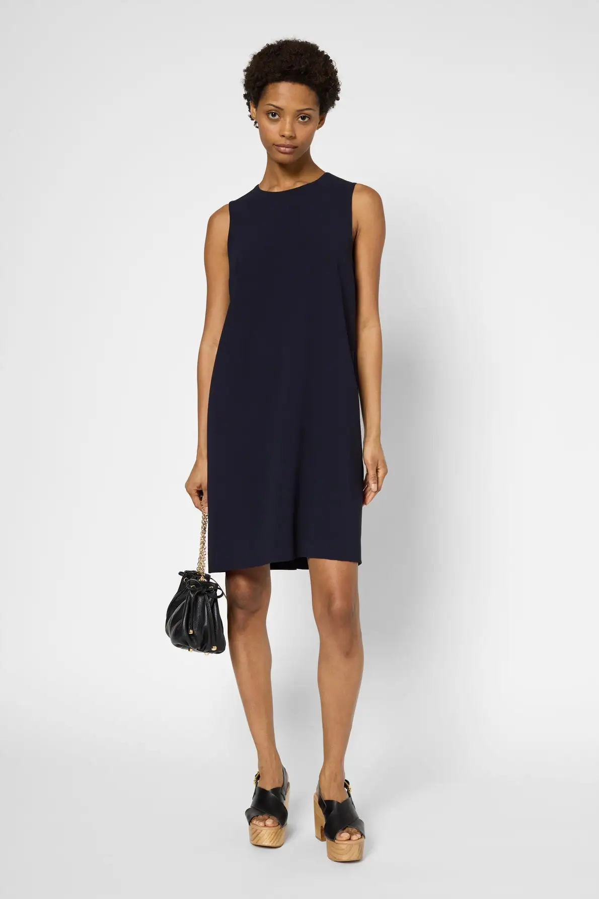 Robe courte et droite sans manche - PAMELA - GERARD DAREL MAROC- Total Look