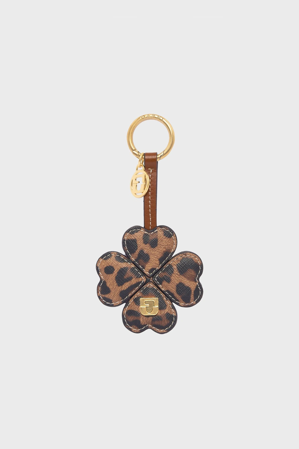 Charm-en-toile-enduite-leopard-et-cuir–4FEUILLES-GD-gerard-darel-maroc-face